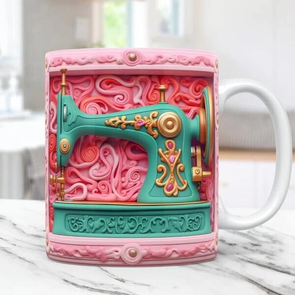 StitchMaster 3D Sewing Mug