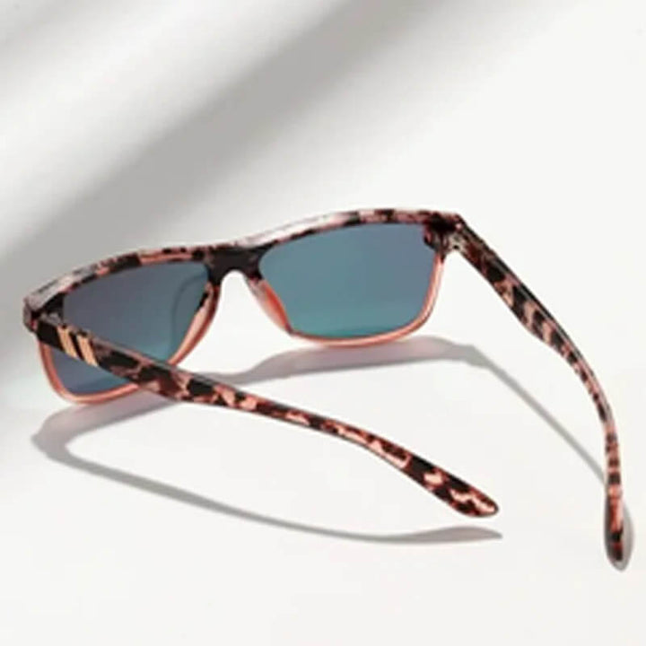 Gradient Pink Leopard Sunglasses