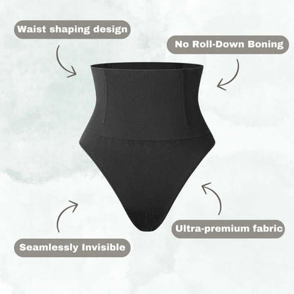 EleganFit™ Sculpting Tummy Control Thong I 1+2 Free Last Day Offer! - VERRANOO