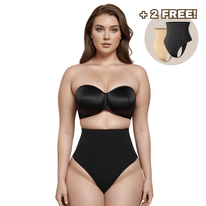 EleganFit™ Sculpting Tummy Control Thong I 1+2 Free Last Day Offer! - VERRANOO