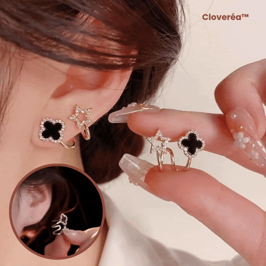 Cloveréa™ Star & Clover Elegance Studs