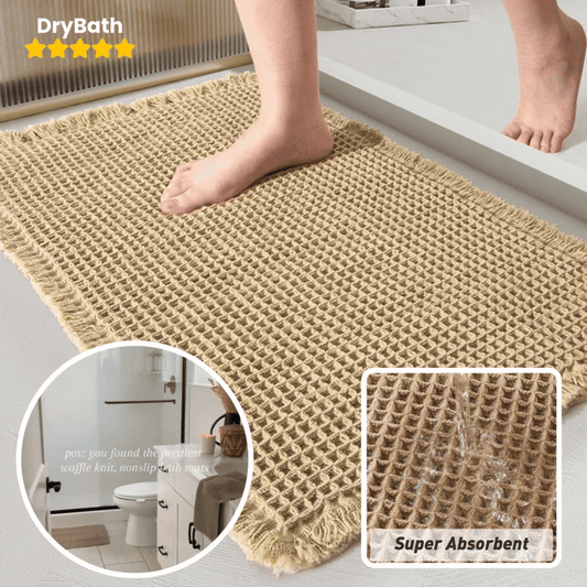 DryBath™ Waffle Weave Bath Mat