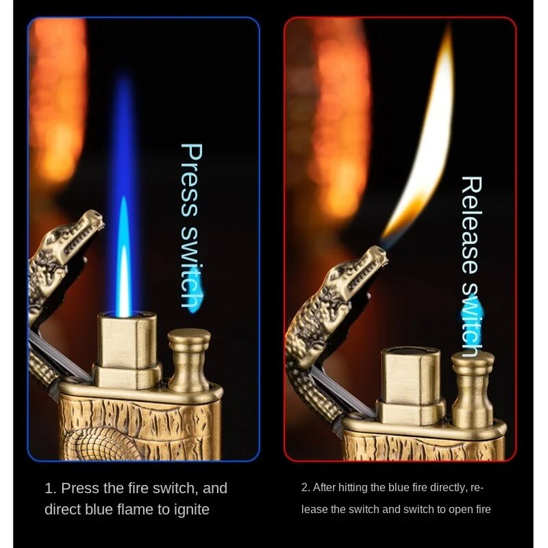 FlameZar Embossed Mate Lighter