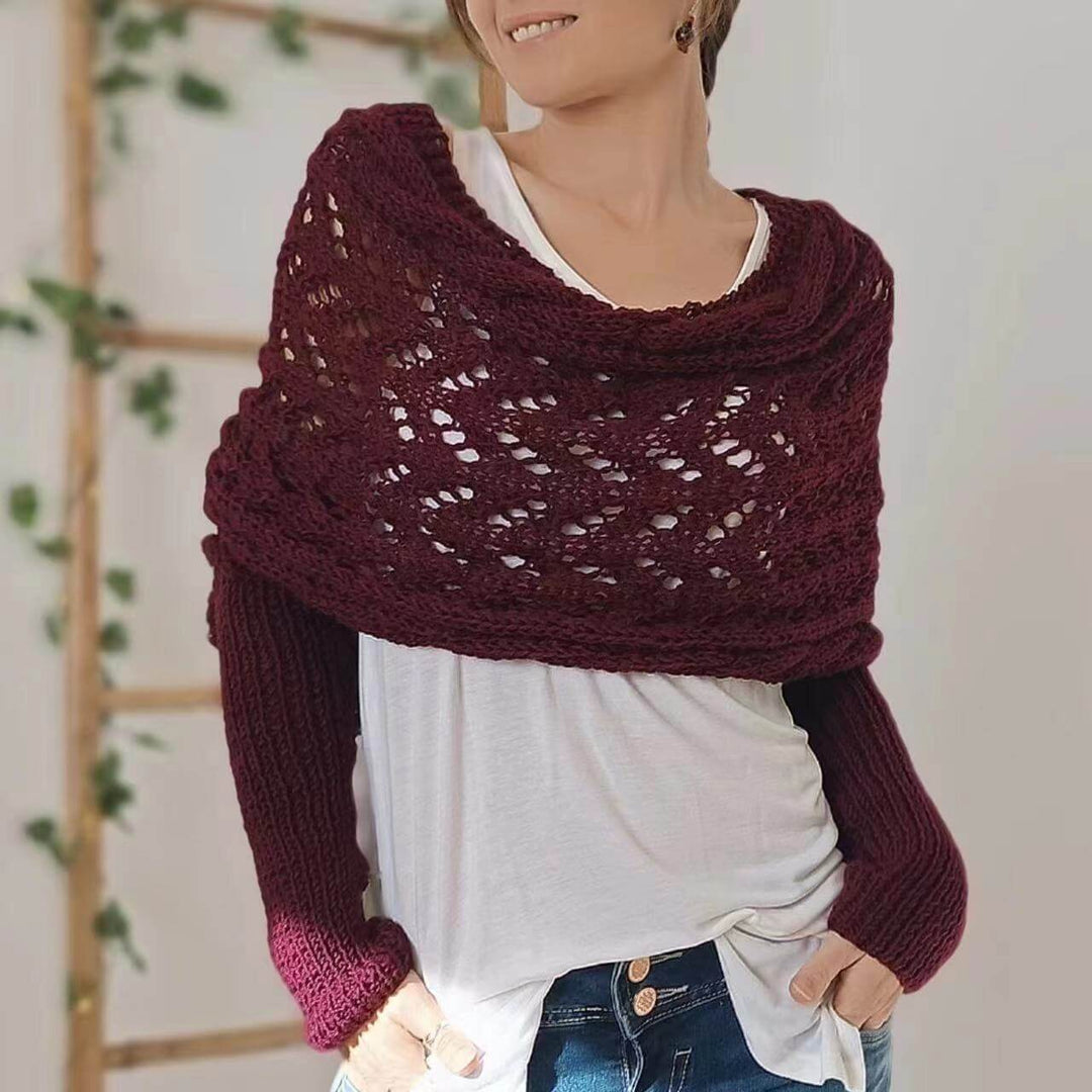 Women's Winter Knitted Wrap & Shrug