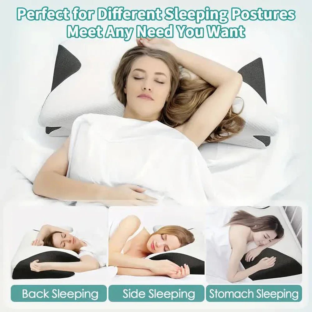 FlySleep Memory Neck Pillow - VERRANOO