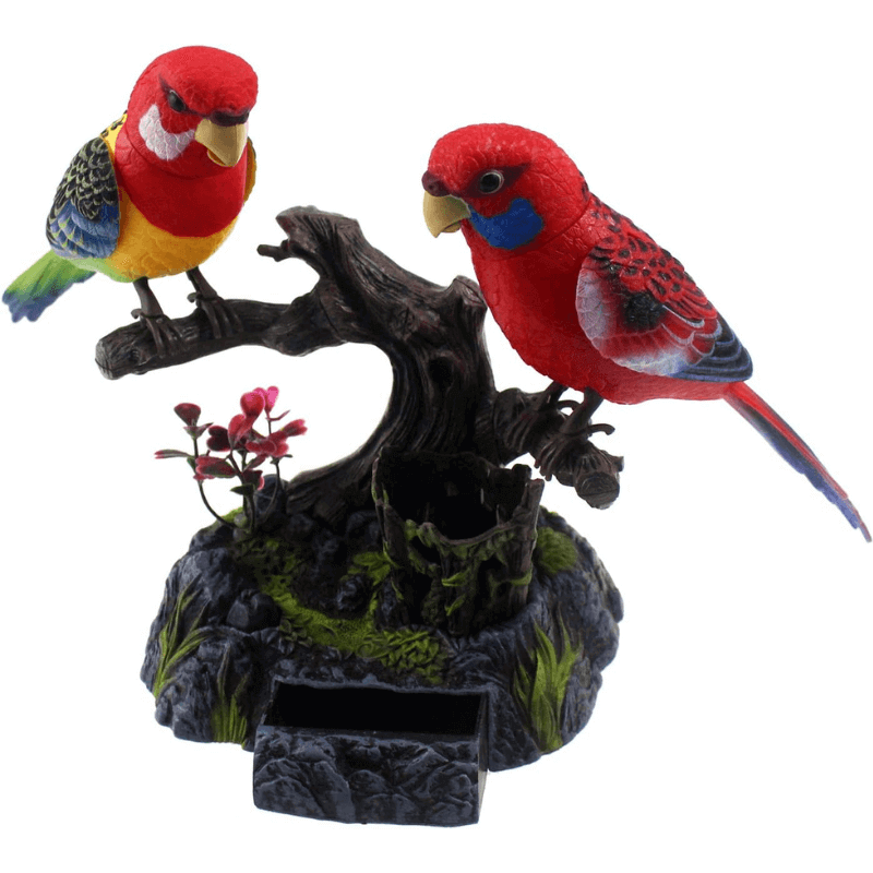 GardenTalks Talking Electric Parrots Birds - VERRANOO