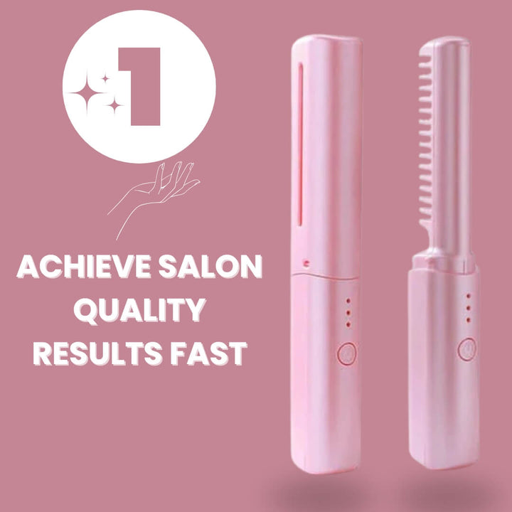 GlamWave™ Cordless Hair Straightener - VERRANOO