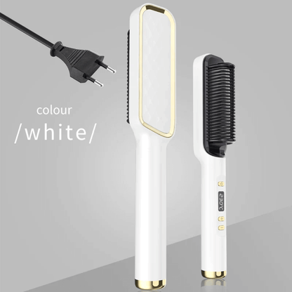 GlowEase™ Electric Hot Comb Straightener Brush - VERRANOO