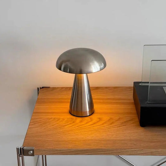 GlowShroom™ Retro Mushroom LED Touch Lamp - VERRANOO