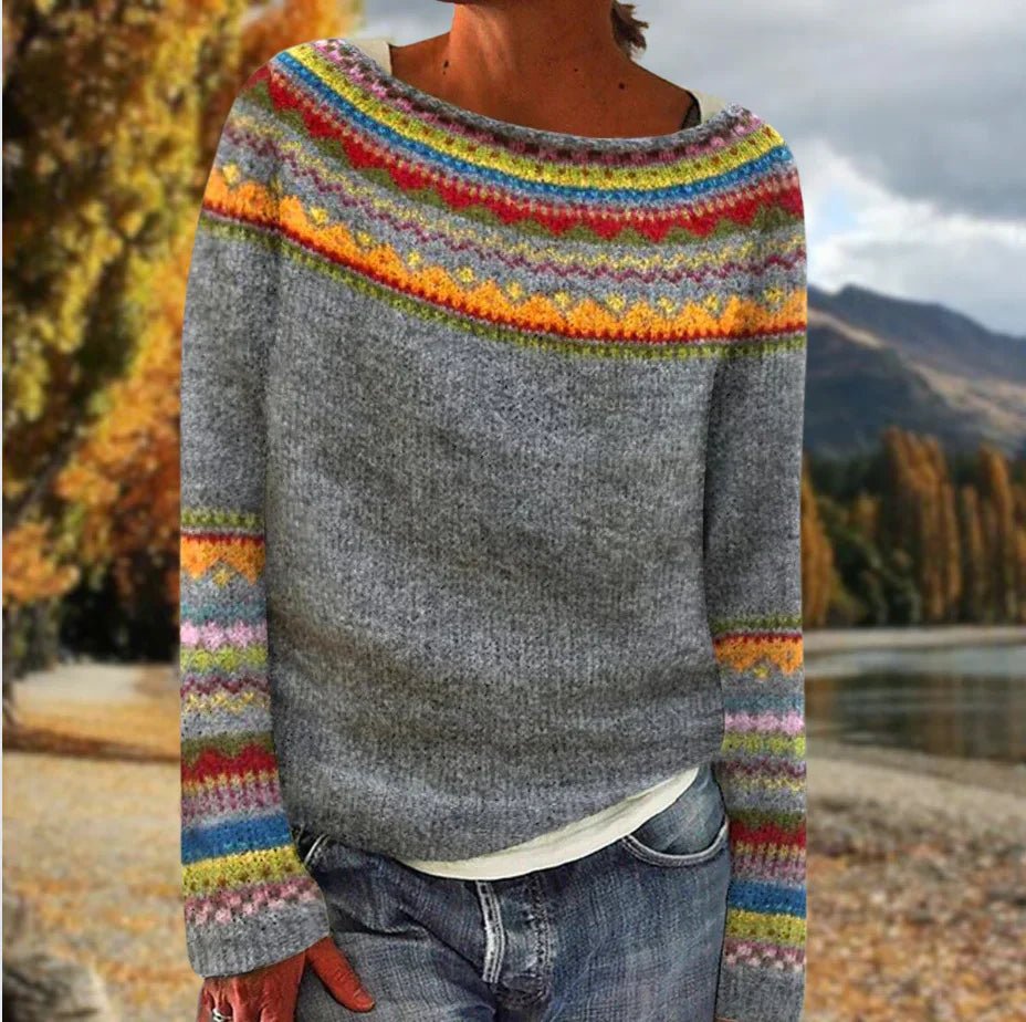 Grace - Knitted Sweater - VERRANOO