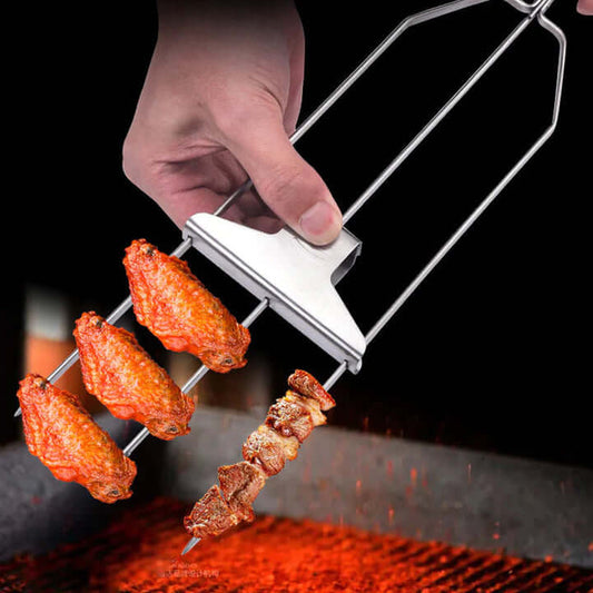 GrillBoss: Barbecue 3 Way Grill Skewer - VERRANOO