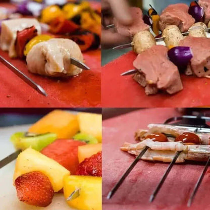 GrillBoss: Barbecue 3 Way Grill Skewer - VERRANOO