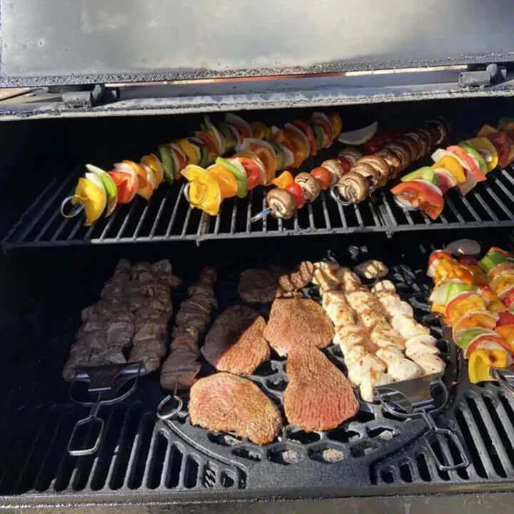 GrillBoss: Barbecue 3 Way Grill Skewer - VERRANOO