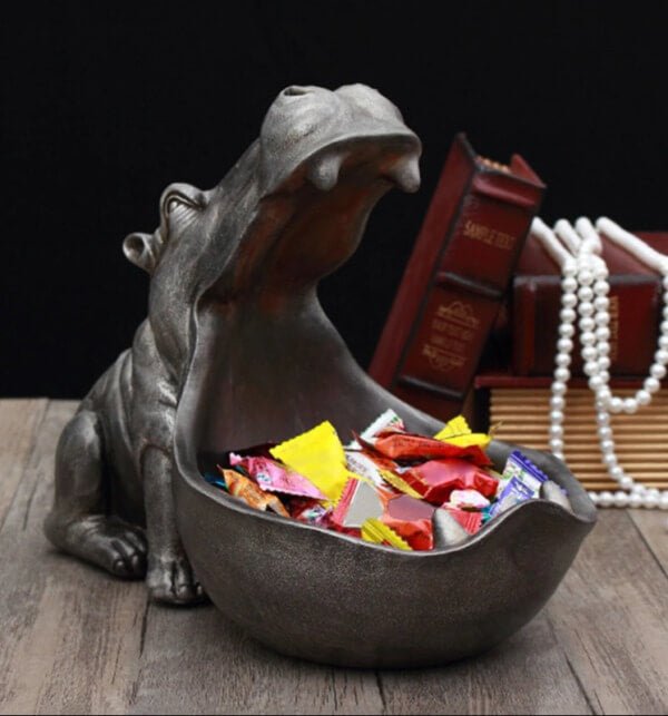 HippoHaven Multifunctional Resin Hippo Statue - Free Shipping! - VERRANOO