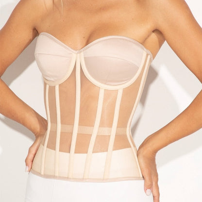 Hourglass Charm – The Ultimate Tummy Control Body Shaper & Bustier - VERRANOO