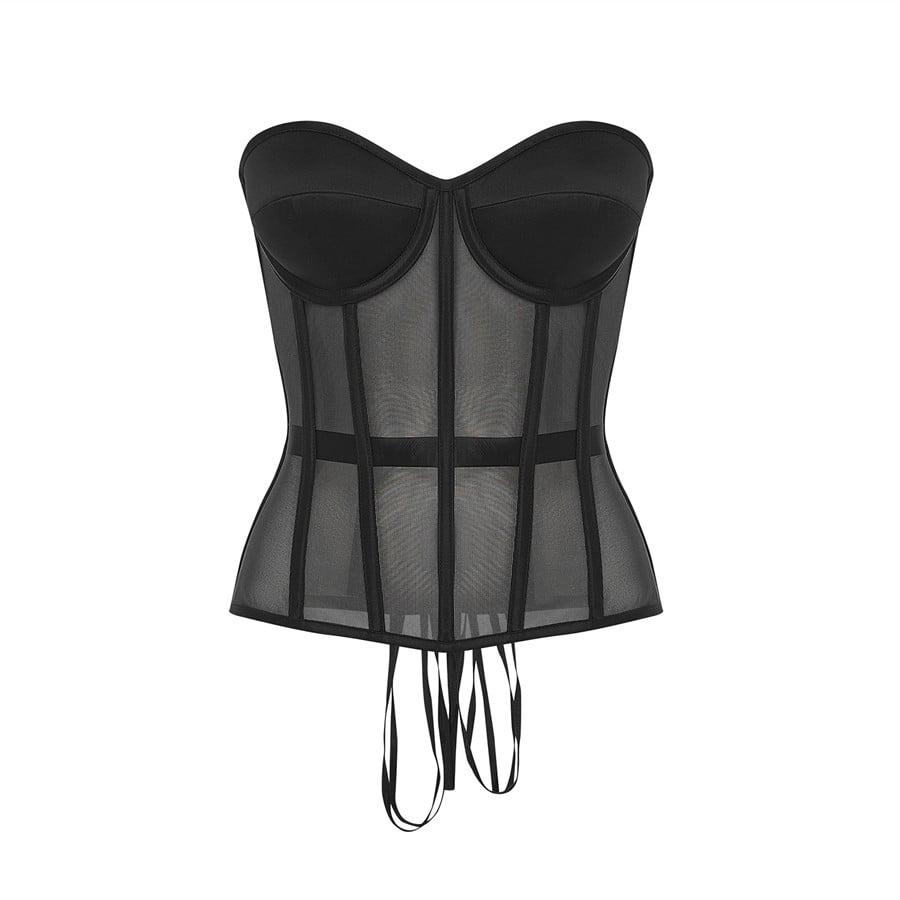 Hourglass Charm – The Ultimate Tummy Control Body Shaper & Bustier - VERRANOO