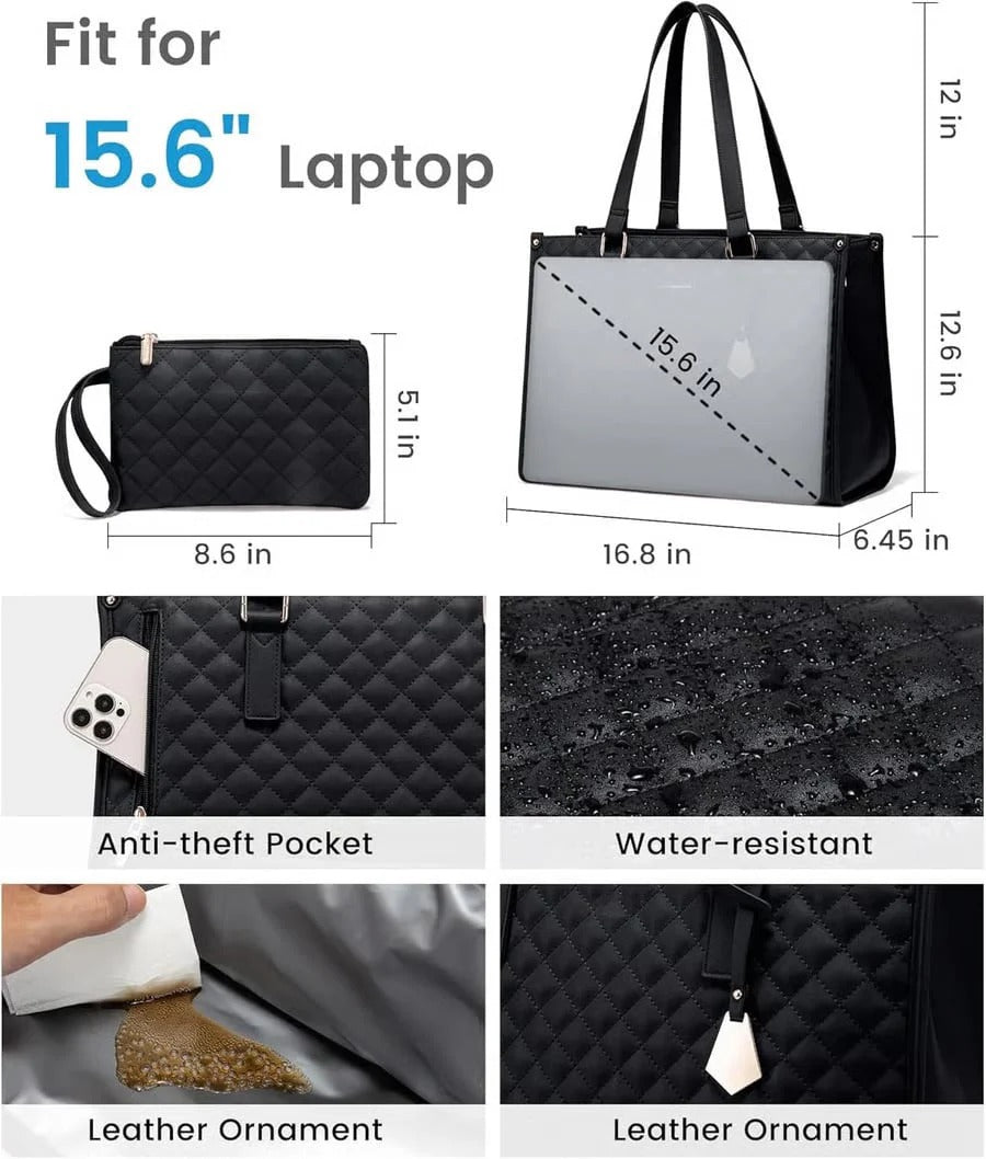 GranBag™ 2 in 1 Tote Bag Lunch Bag Combo