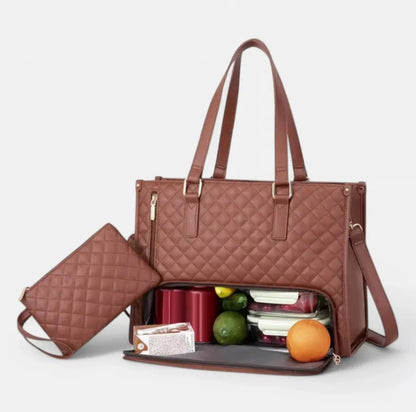 GranBag™ 2 in 1 Tote Bag Lunch Bag Combo