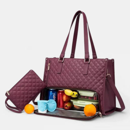 GranBag™ 2 in 1 Tote Bag Lunch Bag Combo