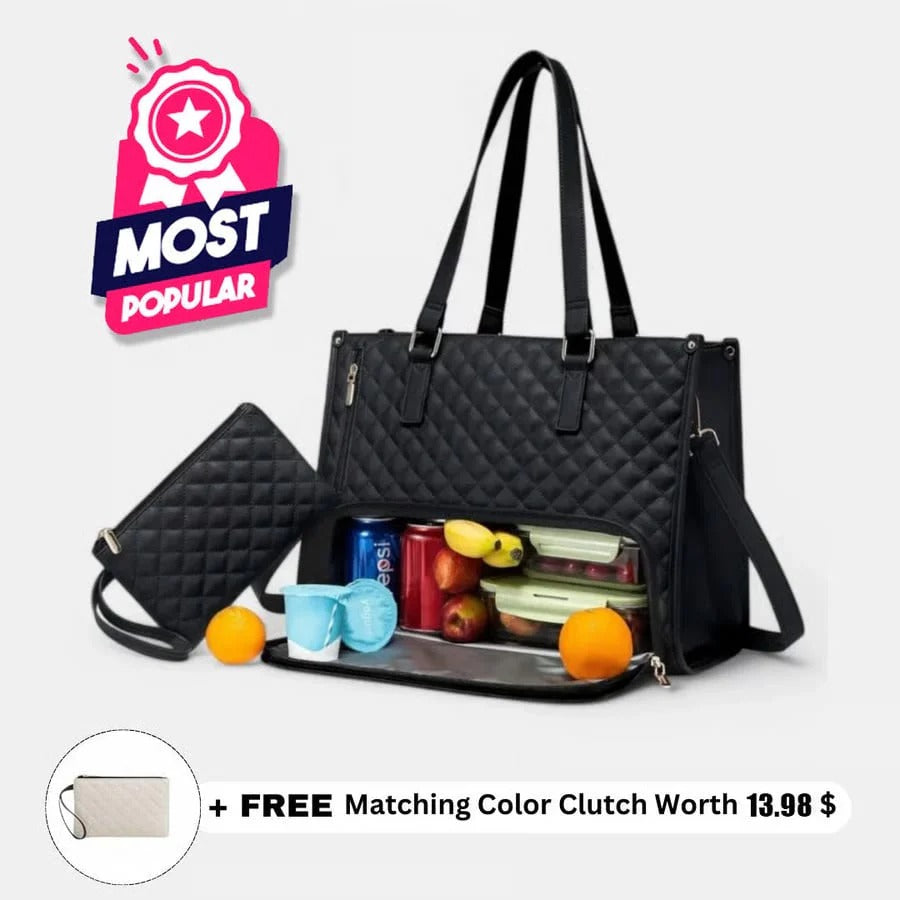 GranBag™ 2 in 1 Tote Bag Lunch Bag Combo