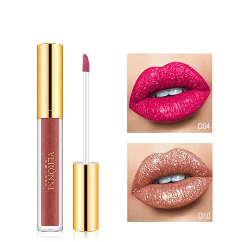 LipBeaty Metallic Liquid Diamond Glitter Lipstick - VERRANOO