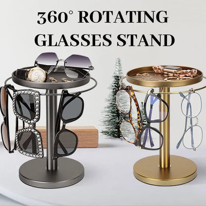 LuminaSpin Rotating Glasses Stand - VERRANOO