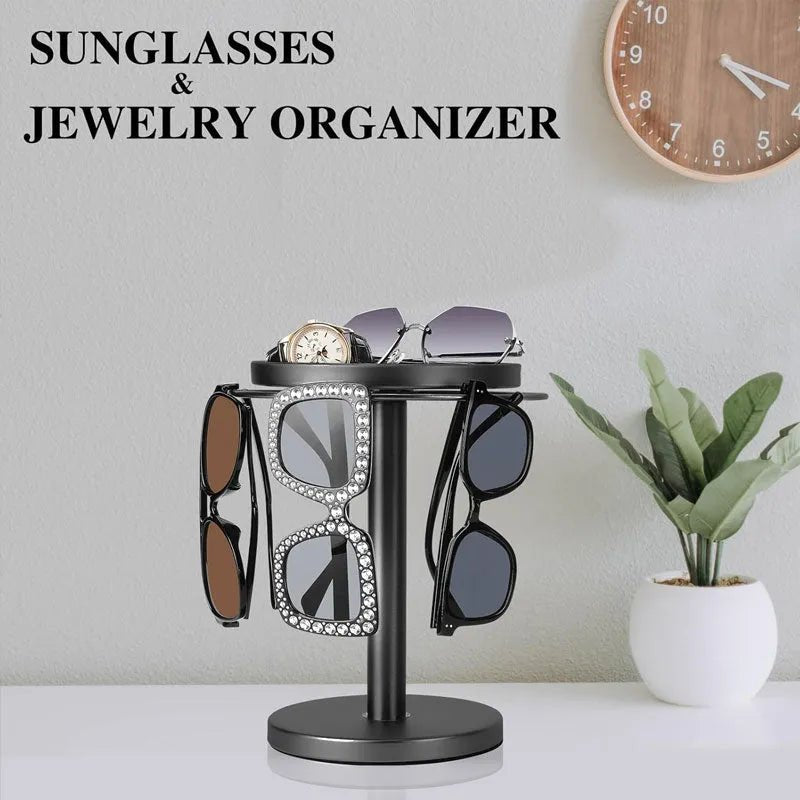 LuminaSpin Rotating Glasses Stand - VERRANOO