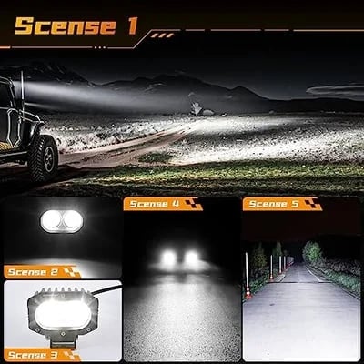 LumoRide X3 – Motorcycle LED Auxiliary Light - VERRANOO