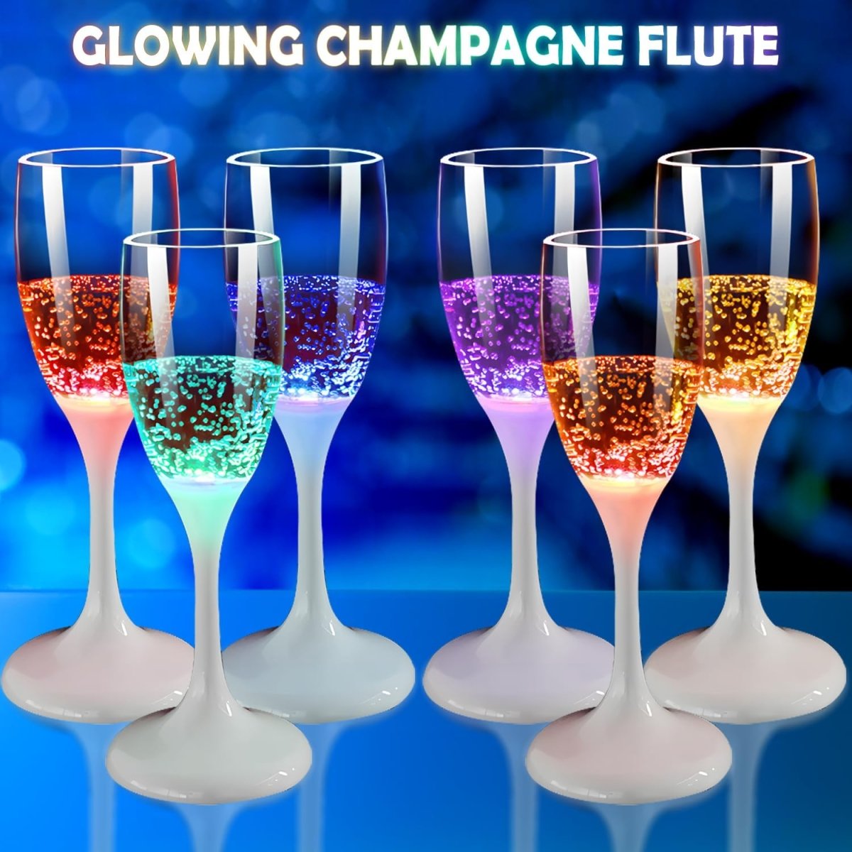 LumoSip Radiance – LED Light Up Wine & Champagne Cups - VERRANOO