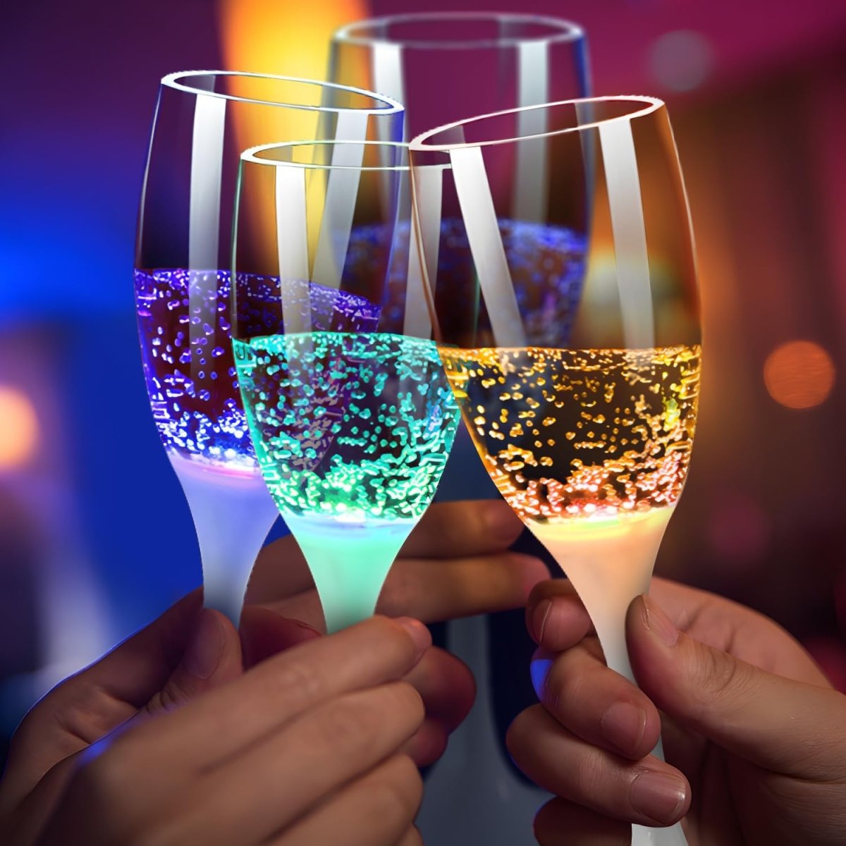 LumoSip Radiance – LED Light Up Wine & Champagne Cups - VERRANOO