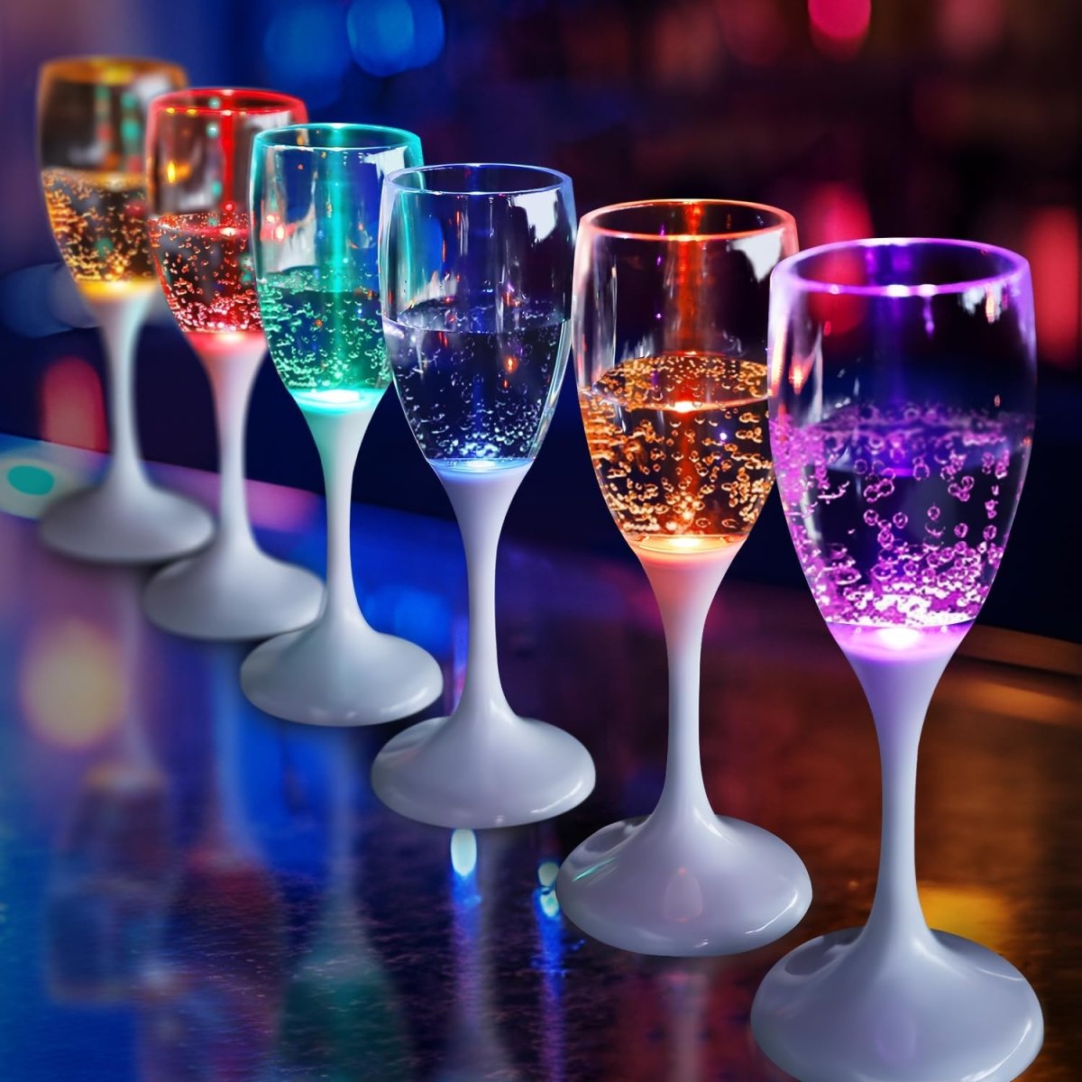 LumoSip Radiance – LED Light Up Wine & Champagne Cups - VERRANOO