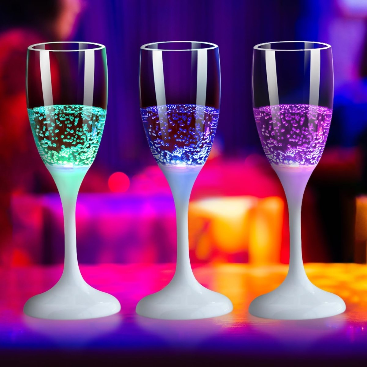 LumoSip Radiance – LED Light Up Wine & Champagne Cups - VERRANOO