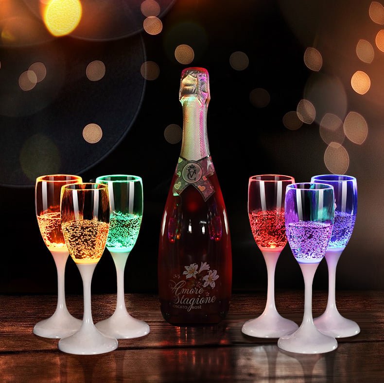 LumoSip Radiance – LED Light Up Wine & Champagne Cups - VERRANOO