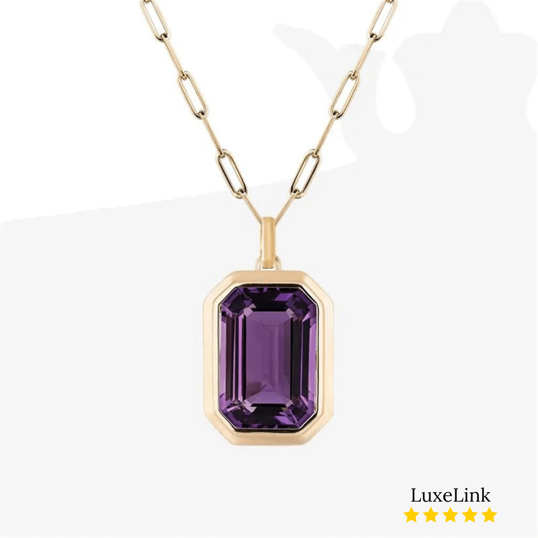 LuxeLink™ Rock Sugar Heart Pendant Necklace - VERRANOO