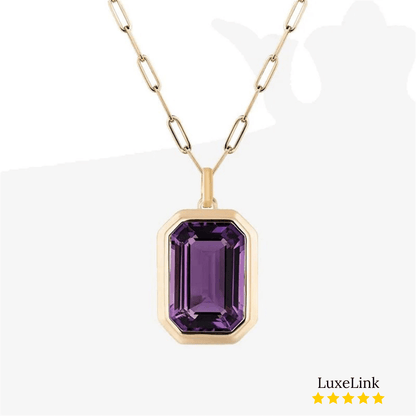 LuxeLink™ Rock Sugar Heart Pendant Necklace - VERRANOO