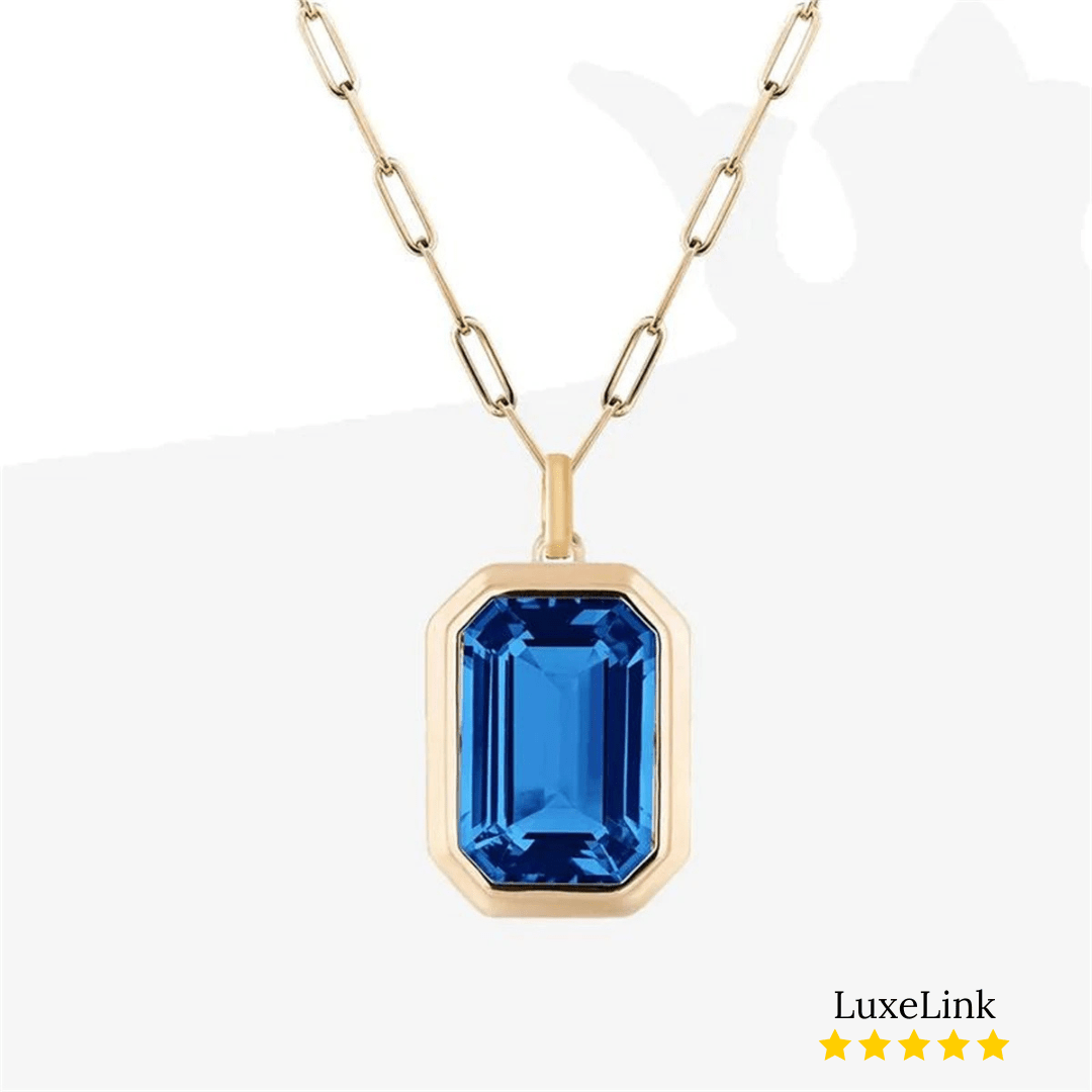 LuxeLink™ Rock Sugar Heart Pendant Necklace - VERRANOO