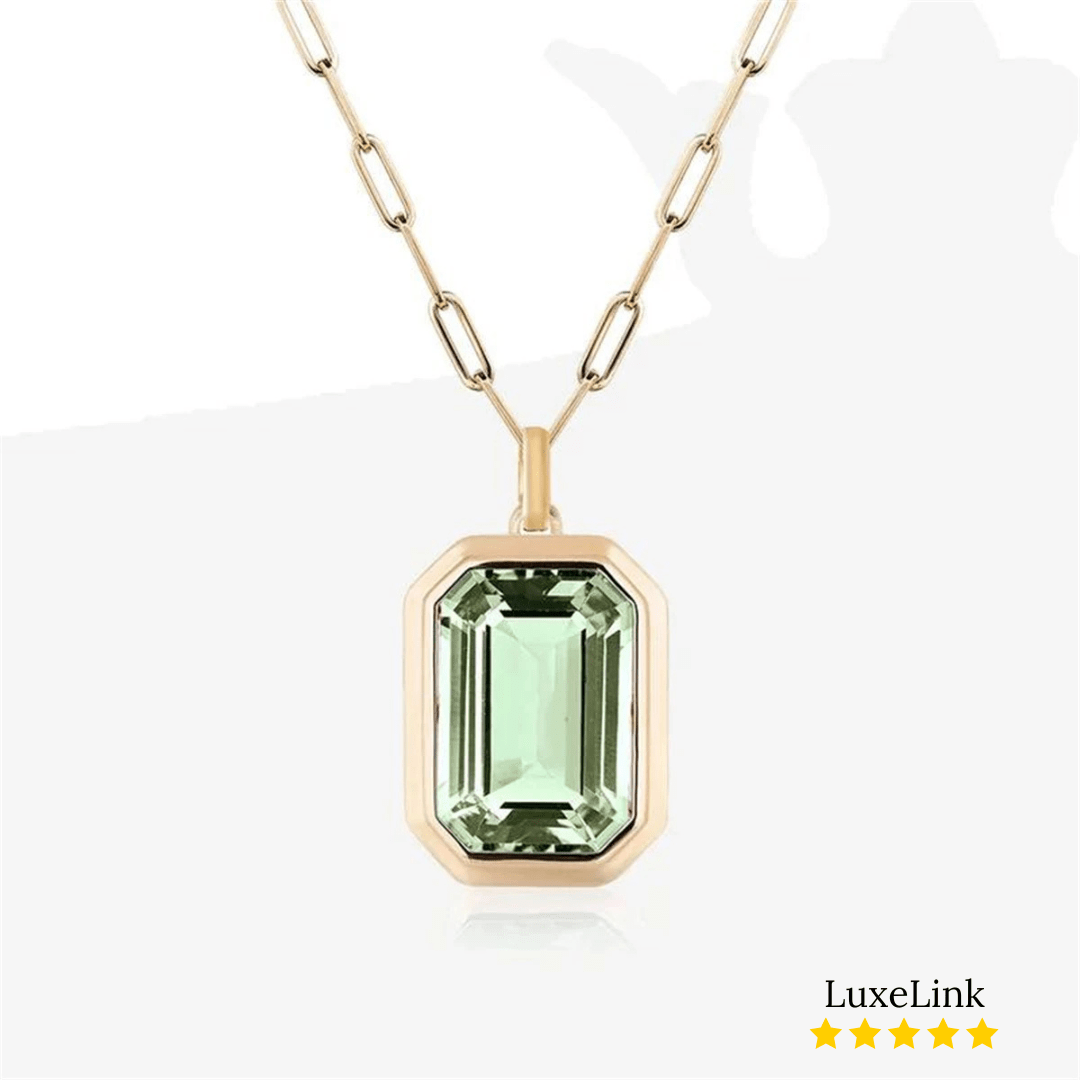 LuxeLink™ Rock Sugar Heart Pendant Necklace - VERRANOO