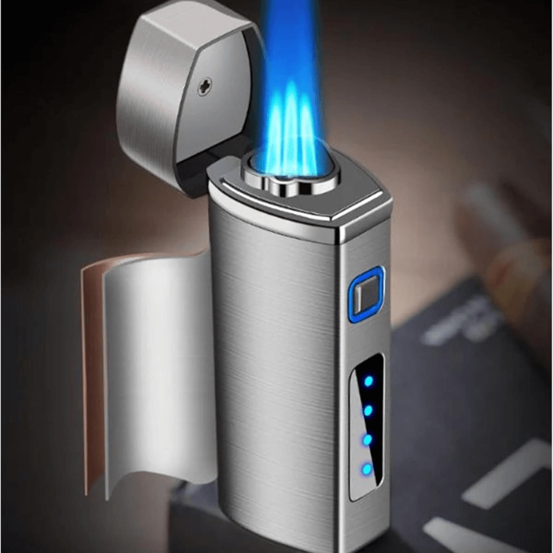 LuxiFire - Electric Triple Jet Lighter - VERRANOO