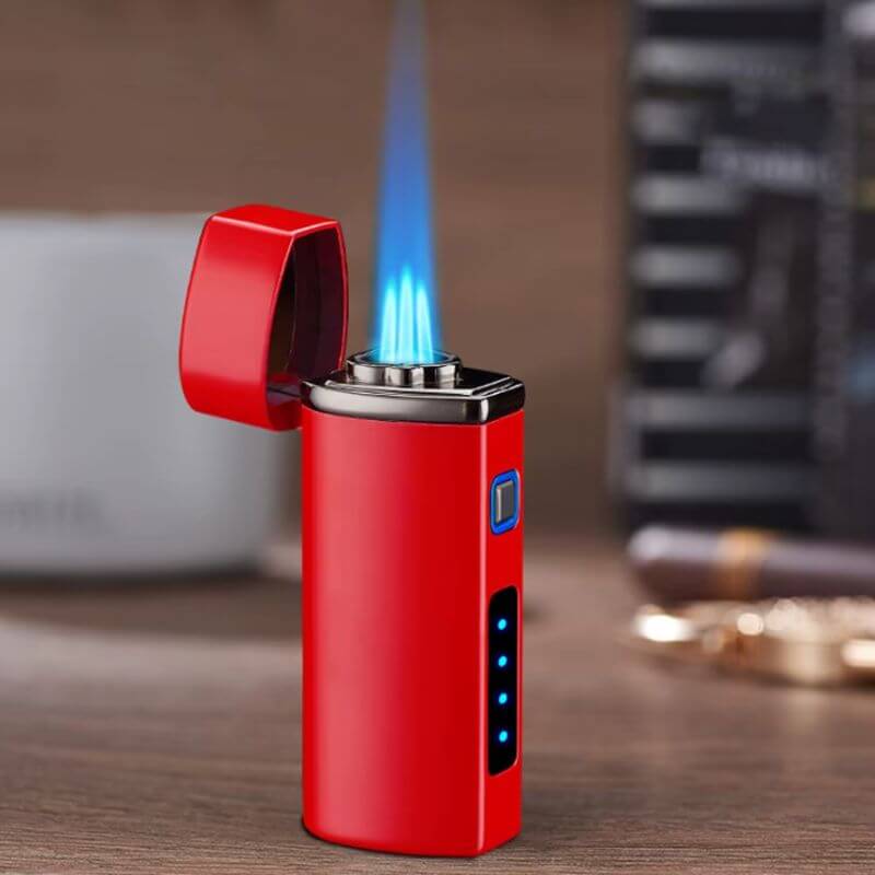 LuxiFire Electric Triple Jet Lighter - VERRANOO