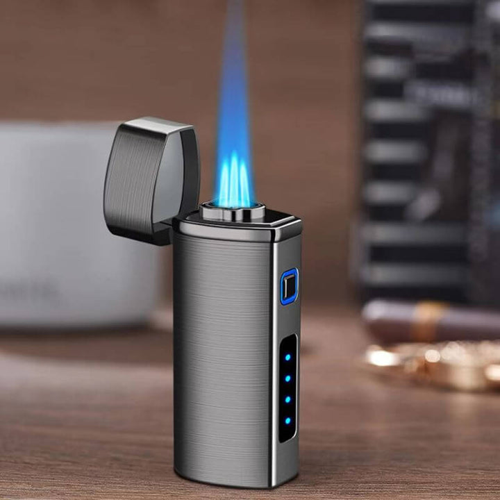 LuxiFire Electric Triple Jet Lighter - VERRANOO