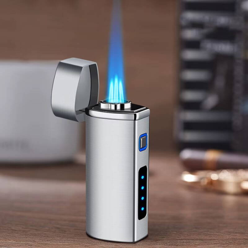 LuxiFire Electric Triple Jet Lighter - VERRANOO