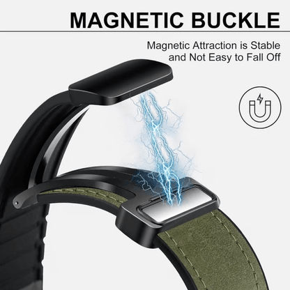 MagnaFlex™ Adjustable Magnetic Leather Band - VERRANOO