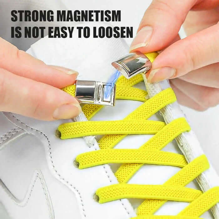 MagneShoe™ | Pair Magnetic Metal Lazy Shoelaces - Free Protected Shipping! - VERRANOO