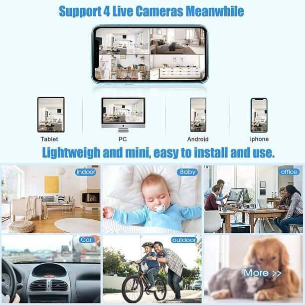 MagSafety Wireless Magnetic Camera with Audio and Video - VERRANOO