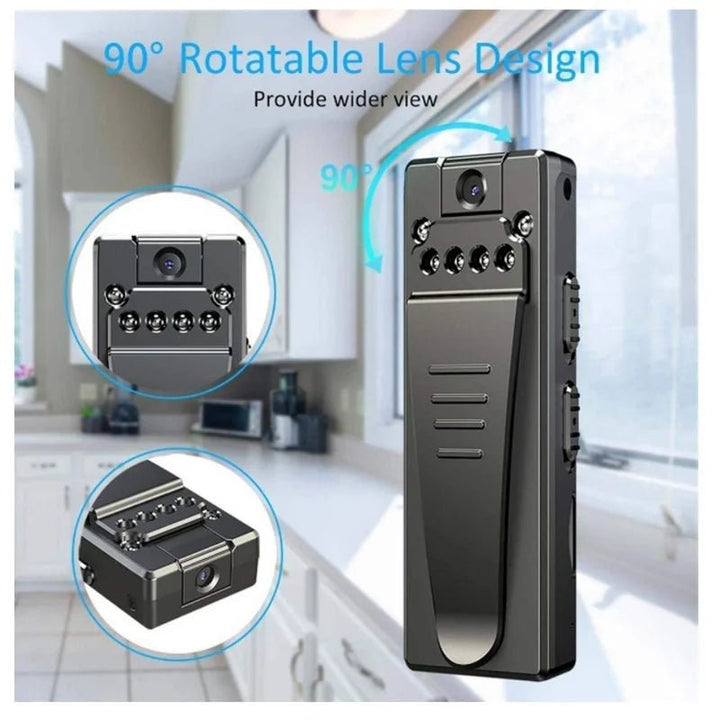 MAXVIEW 1080P Mini Body Camera - VERRANOO