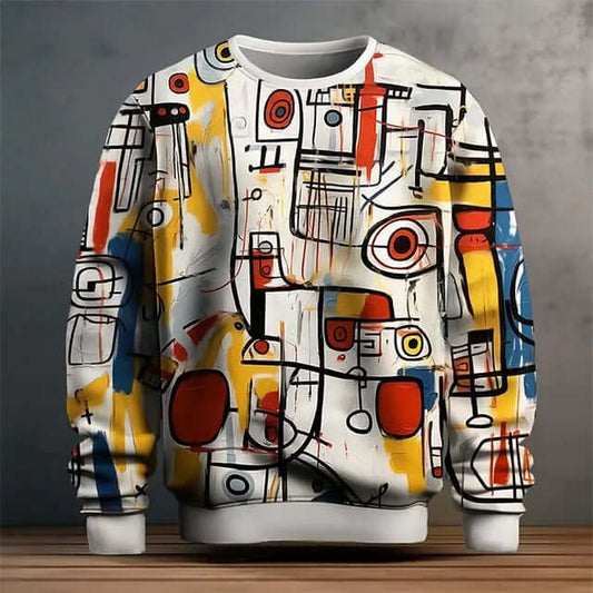 Men's Graphic 3D Sweatshirt - VERRANOO