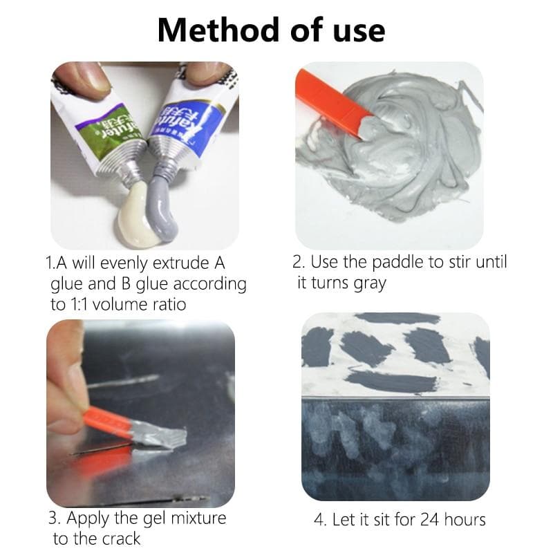 MetalFix Pro Adhesive - VERRANOO