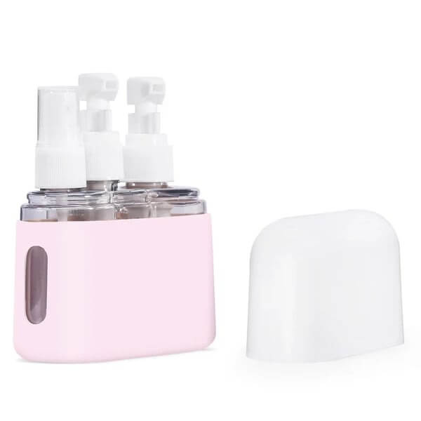 Mini Shampoo Dispenser Portable Travel Bottle Set - VERRANOO