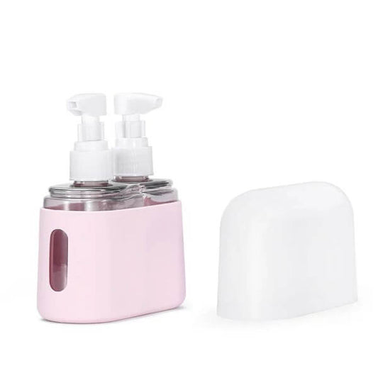 Mini Shampoo Dispenser Portable Travel Bottle Set - VERRANOO