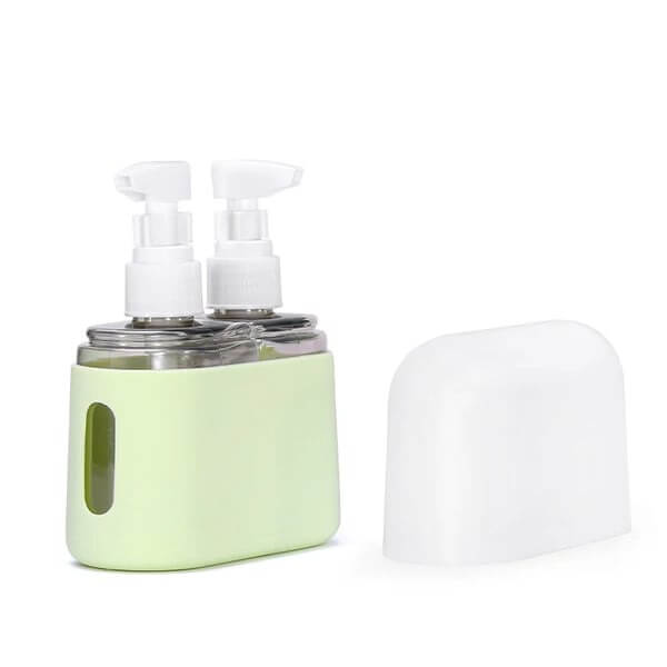 Mini Shampoo Dispenser Portable Travel Bottle Set - VERRANOO